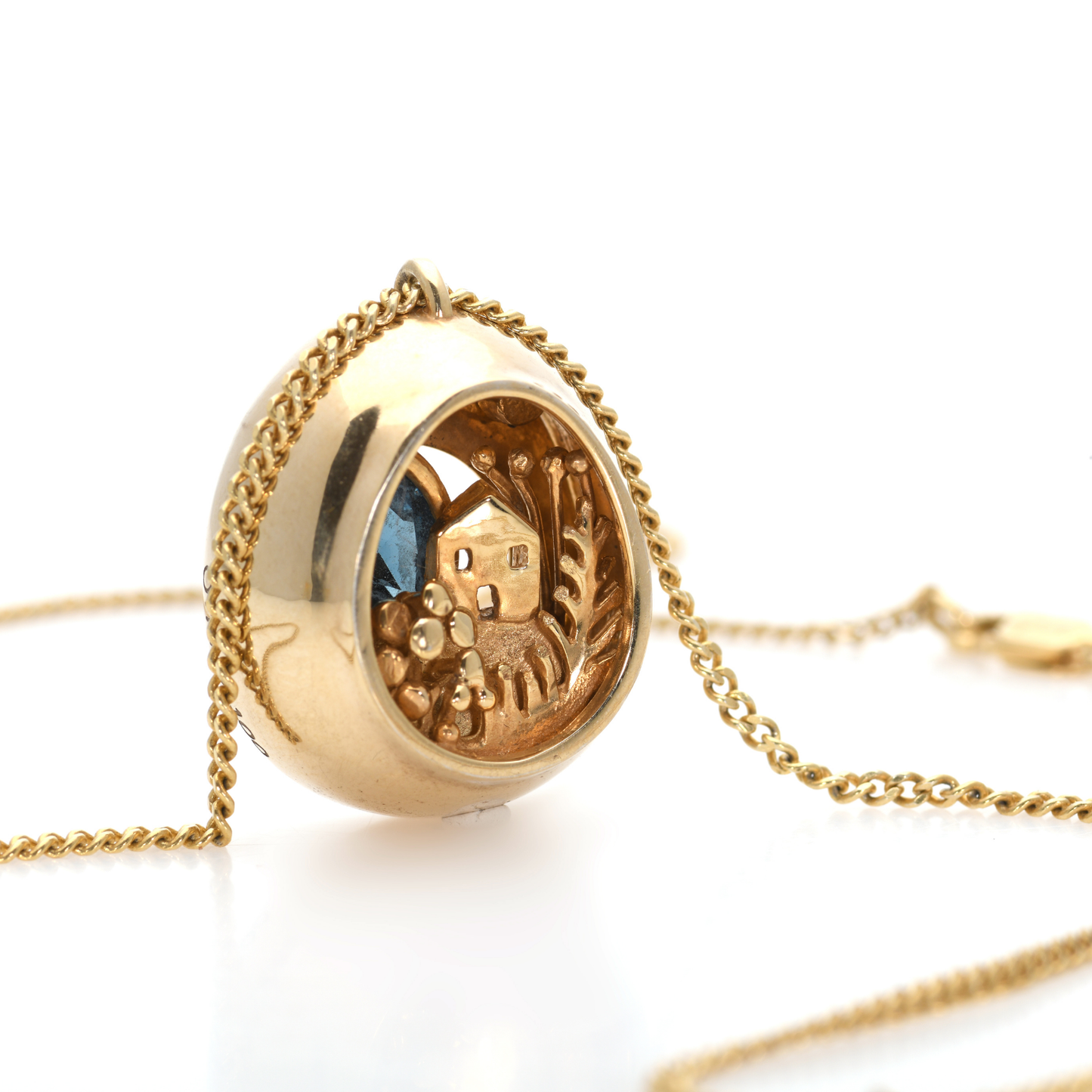 House Pendant Necklace