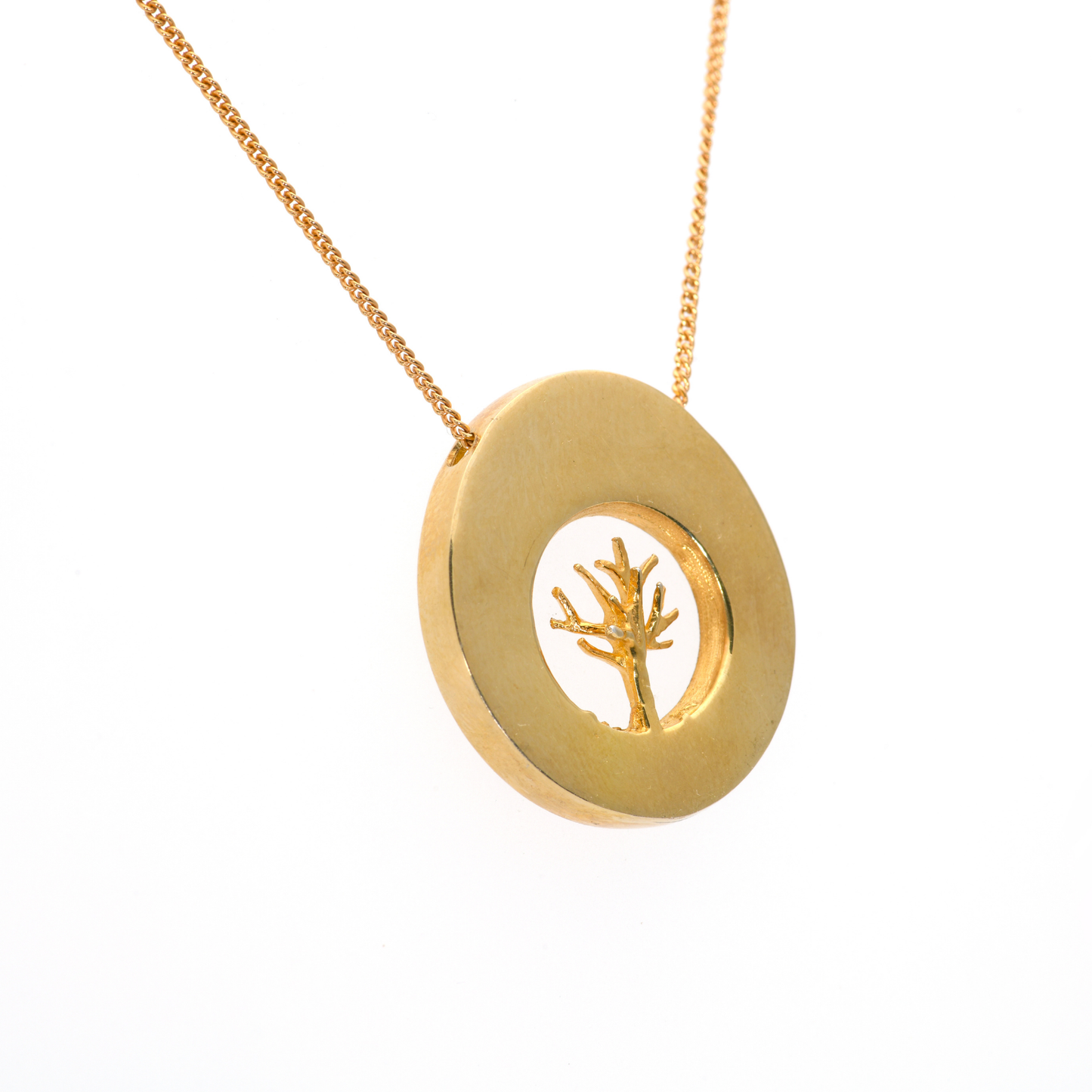 Gold Tree Of Life Pendant