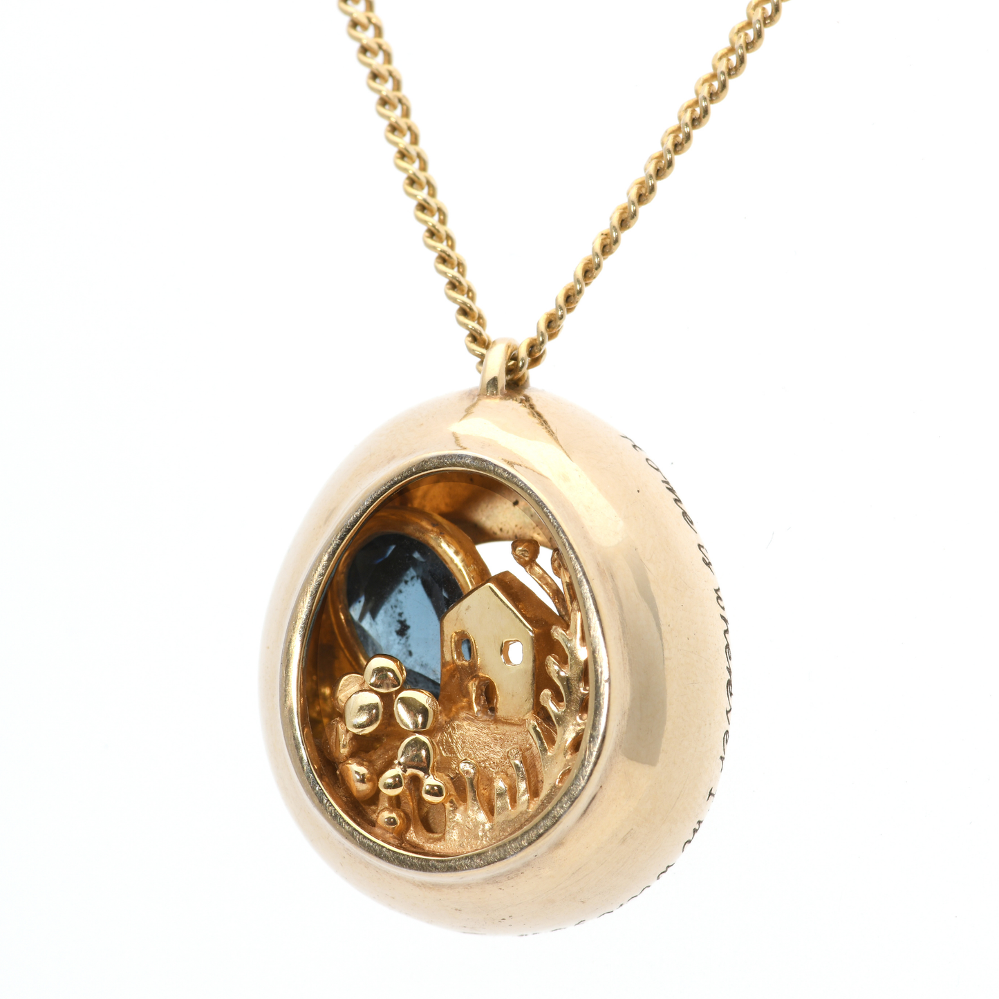 House Pendant Necklace