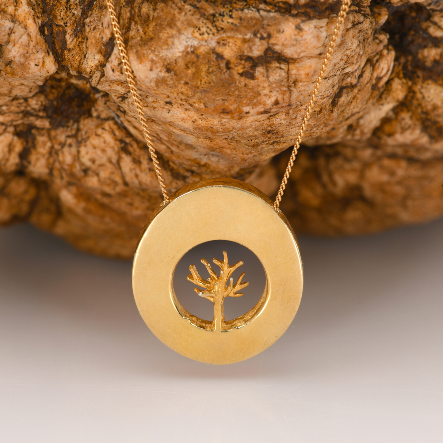 Gold Tree Of Life Pendant