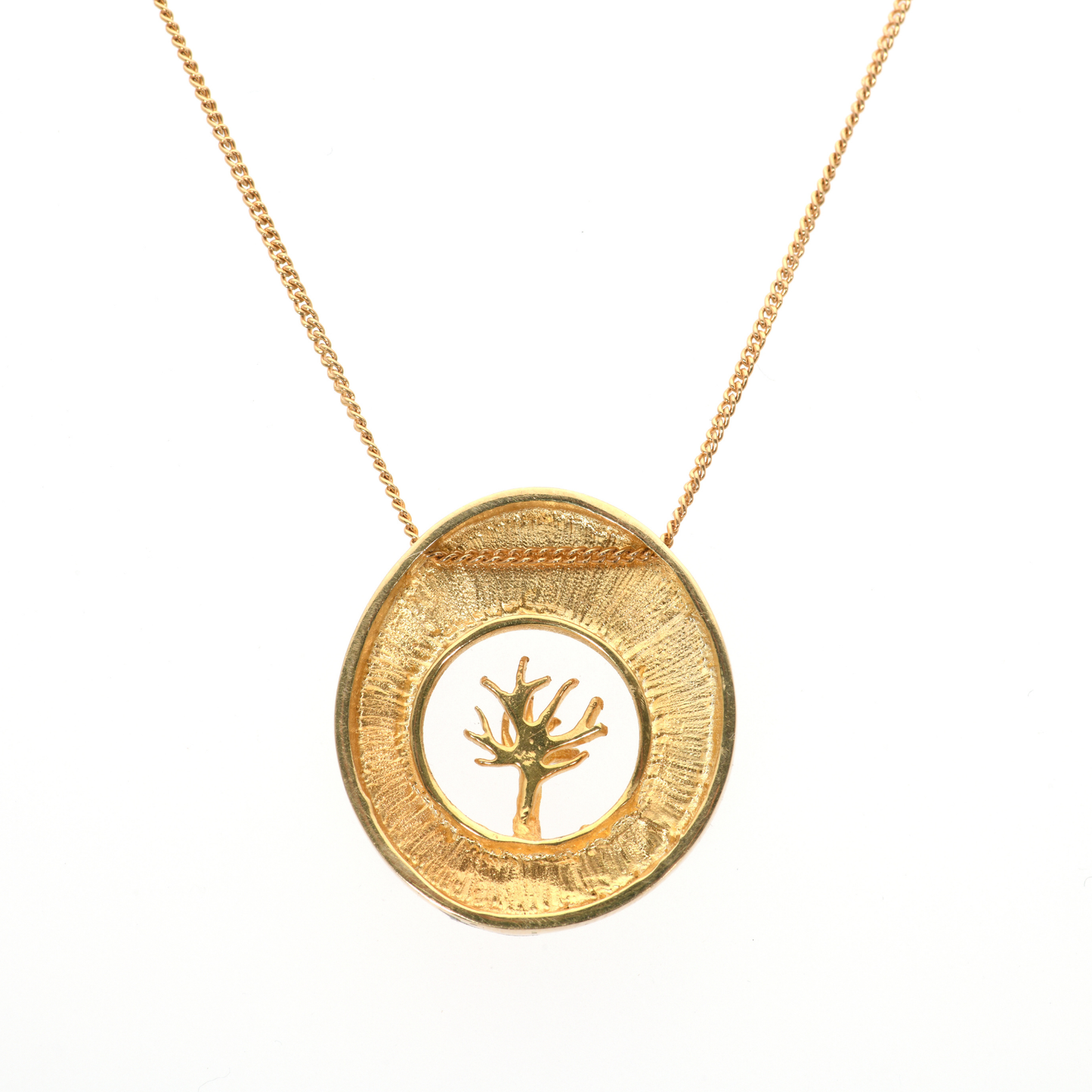 Gold Tree Of Life Pendant