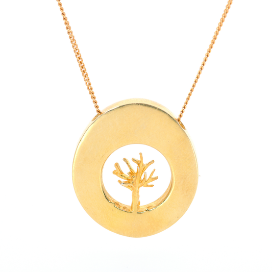 Gold Tree Of Life Pendant