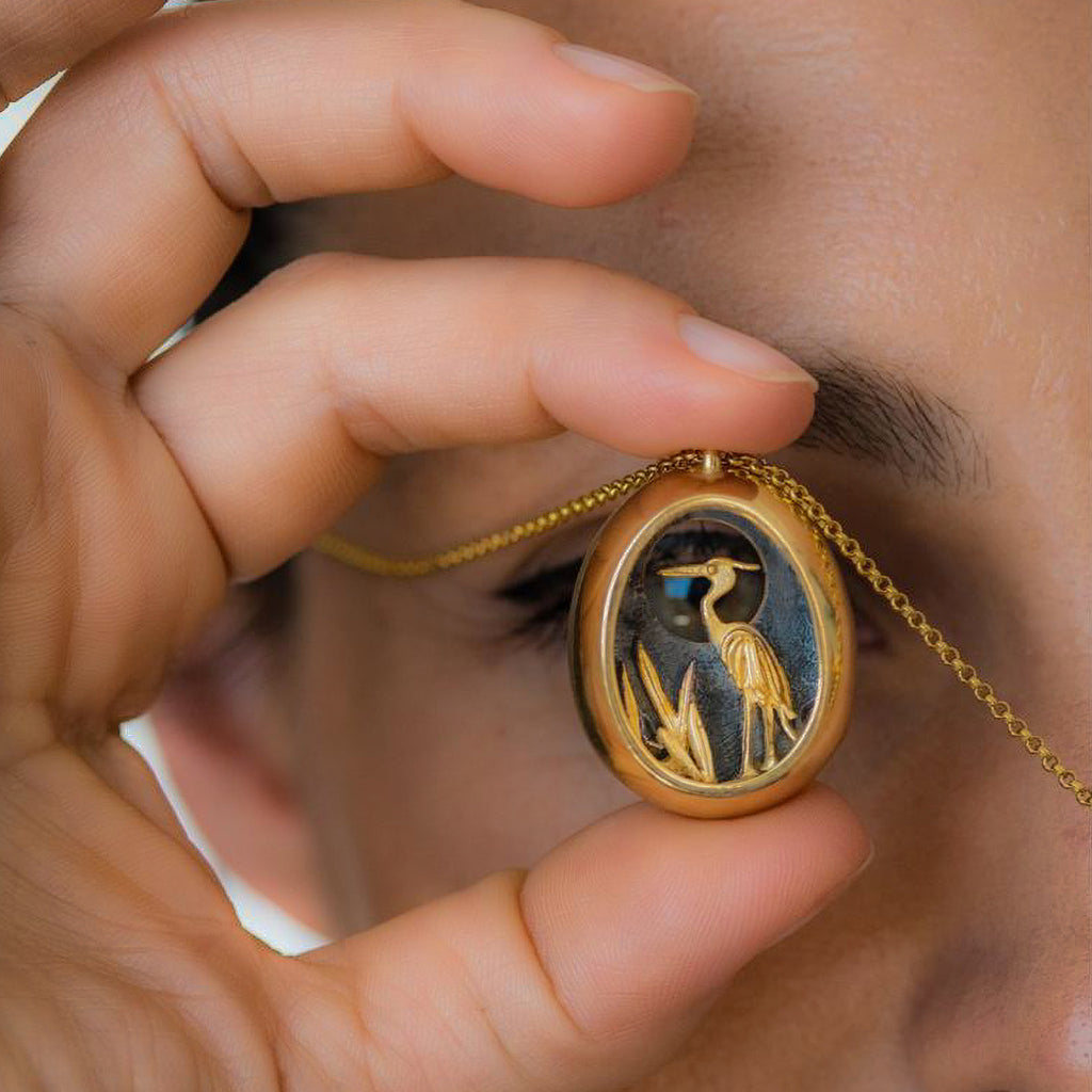 Heron Pendant