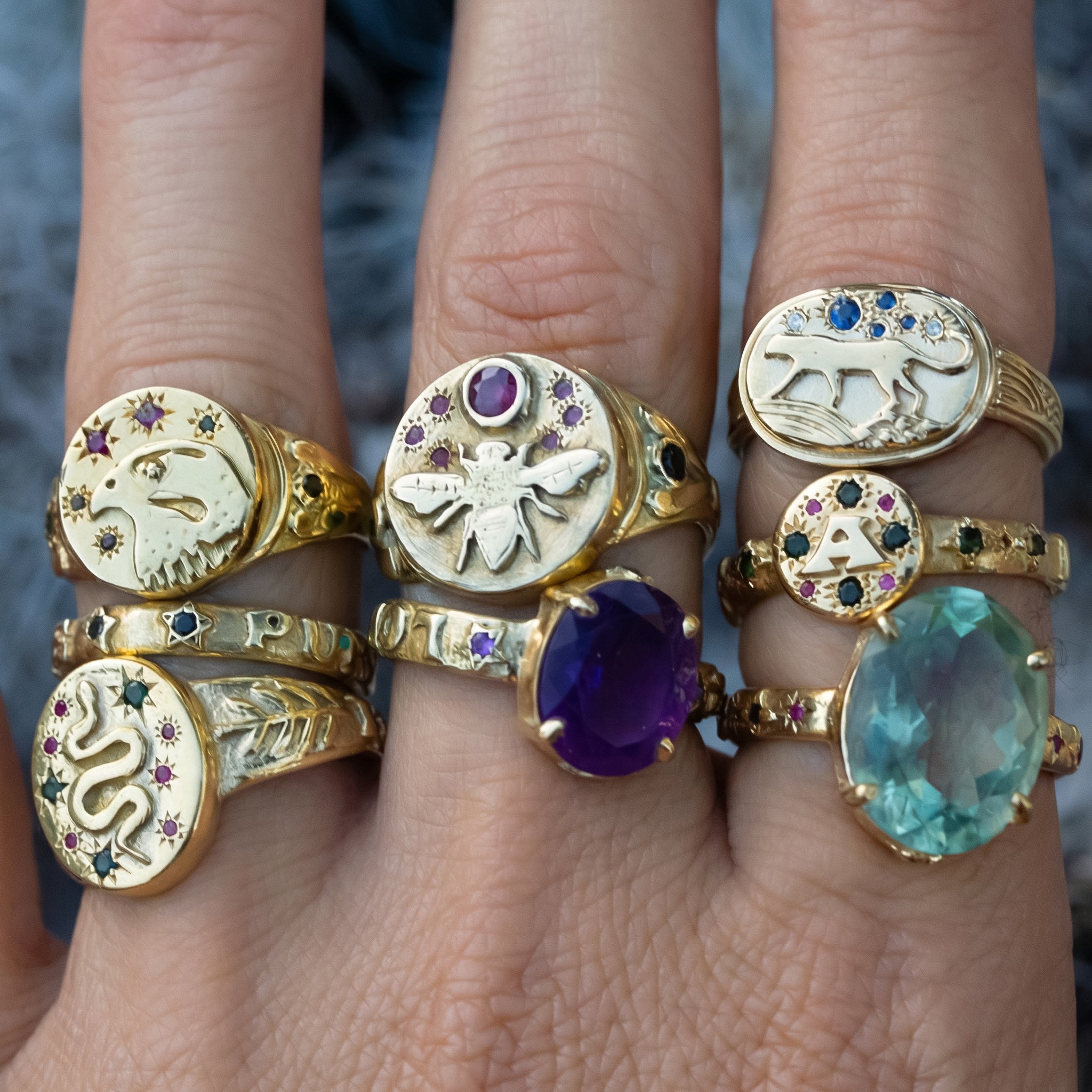 טבעת חותם עיט