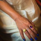 Purple Amethyst Ring