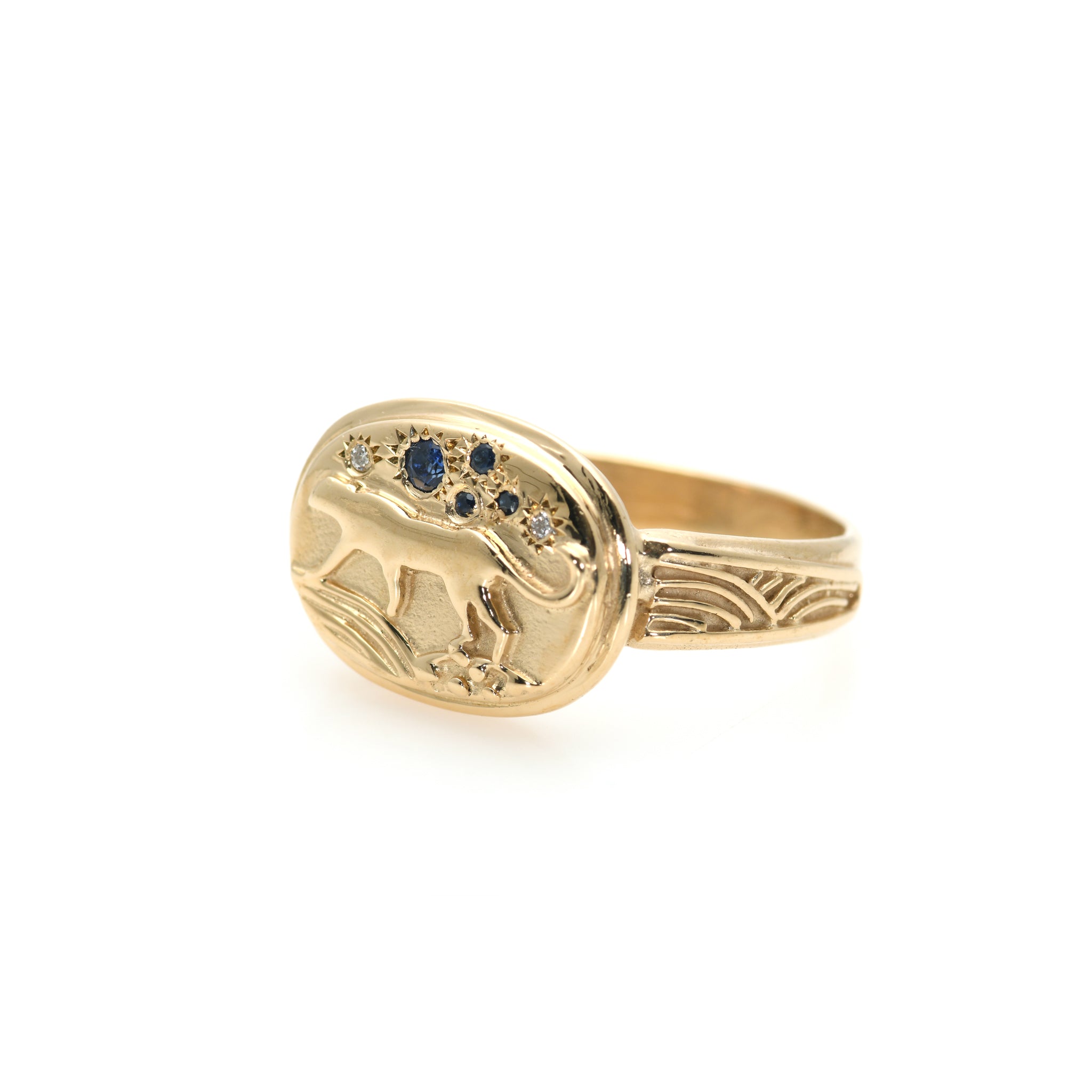 Starry Night Tigress Ring