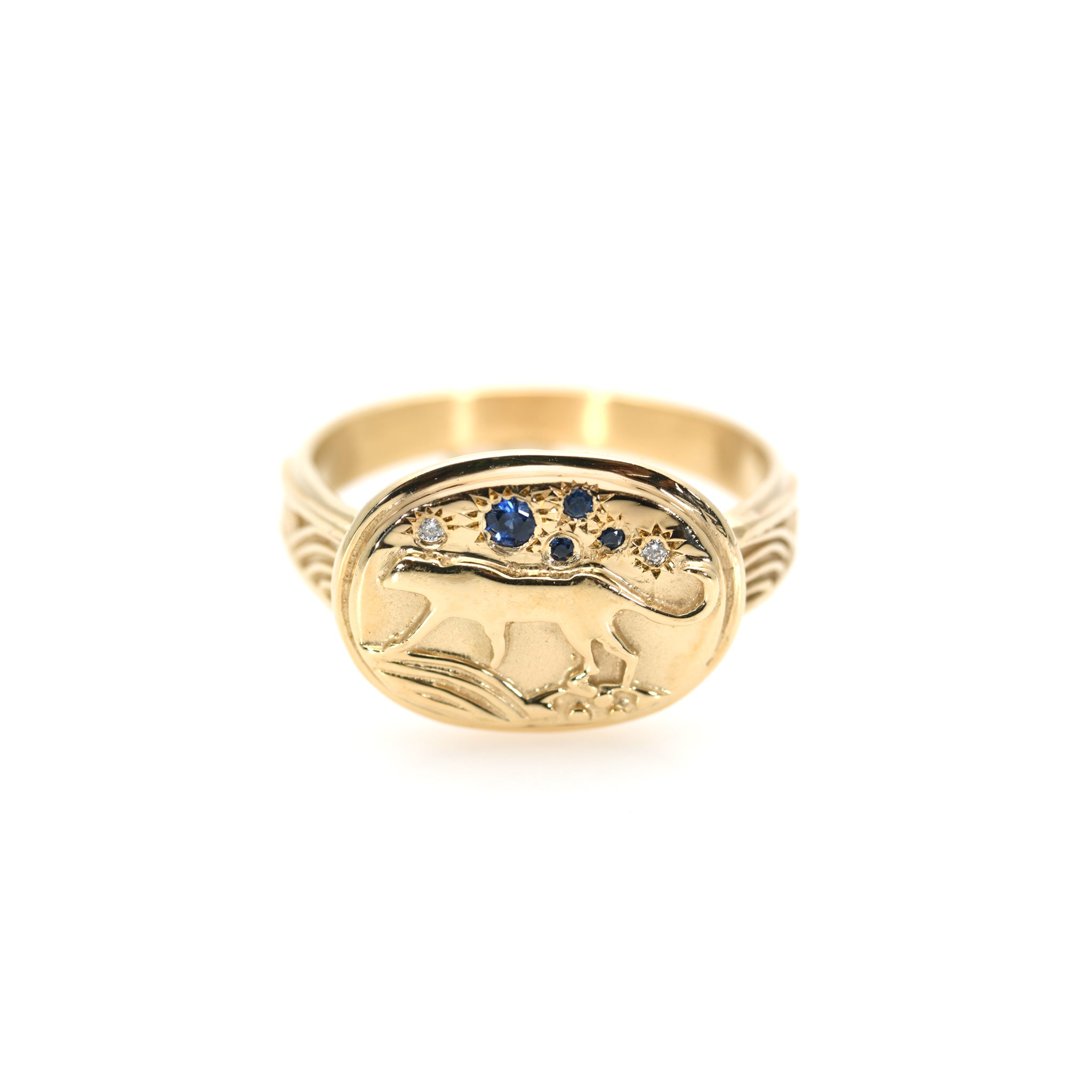 Starry Night Tigress Ring
