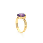 Purple Amethyst Ring