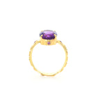 Purple Amethyst Ring