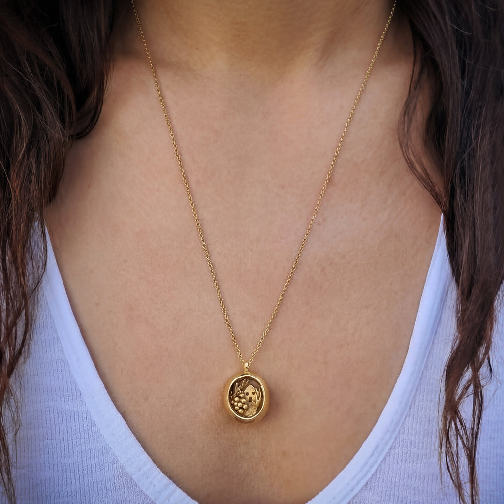 Little House in the Forest Pendant