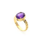 Purple Amethyst Ring