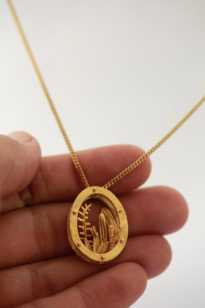 Open Terrarium Necklace